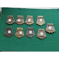 Колодки к медалям  (медалей никаких нет) вид 7 (остаток 1.3.8.9. (5 сломана планка))