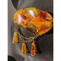 Винтажная брошь