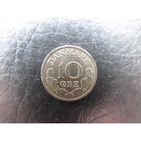 Дания. 10 эре.1969. С 20 копеек. Распродажа коллекции. Смотрите другие лоты.
