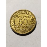 Франция 50 сантим 1923