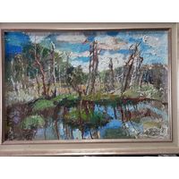 Авторская картина Болото 2016