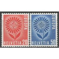 Швейцария. Марки по программе "Европа". 1964г. Mi#800-01. Серия.