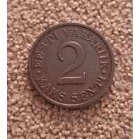 Эстония 2 сента, 1934