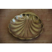 Ваза с серебрением (  10,5 см х 12 см )