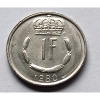 Люксембург. 1 франк 1980 года.