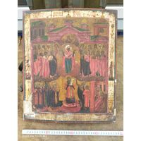 Икона,Ветка,Покрова,старая,в хорошем состоянии,достойное пополнение коллекции