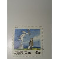 Австралия год 1988. Жить вместе - мультфильмы