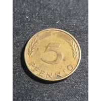 ФРГ 5 пфеннигов 1950 G