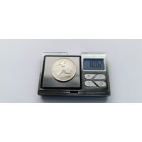 50 копеек 1924 года. ПЛ. Серебро 900. Монета не чищена. 5358