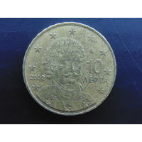 Греция, 10 евроцентов 2002 года.