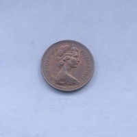 1 новый пенни 1974