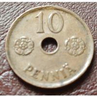 Финляндия 10 пенни, 1941    ( 1-1-9 )