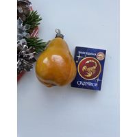 Елочная игрушка. Груша.
