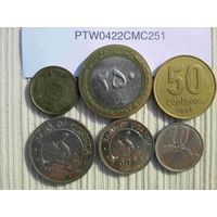 Лот иностранных монет 251