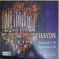 Haydn, Orchester Der Wiener Staatsoper, David Josefowitz – Symphonie Nr. 96 In D-dur, Symphonie Nr. 102 In B-dur