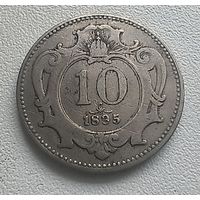 Австрия 10 геллеров, 1895 7-10-1