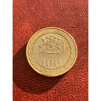 Чили 100 песо 2018