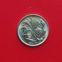 Южная Африка. 20 центов 1987