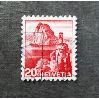 Марка Швейцария 1936 год Стандартный выпуск