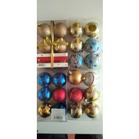 Ёлочные игрушки, шары на ёлку.