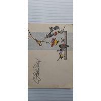 С новым годом! И. Искринская 1965г подписана