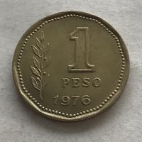Аргентина 1 песо 1976