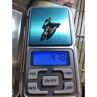 Запонки серебро 985 В одной нет камня