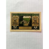 50 пфенигов (нотгельды) Германия г.Балленштадт -1402