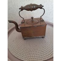 Старинный прямоугольный чайник Англия 19 век Клеймо