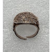 Кольцо SEZGIN. Серебро, позолота. 925. Р-р  17,5-18.