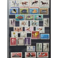 С 1 руб. Польша. Годовой набор марок за 1967 год