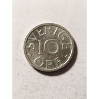 Швеция 10 оре 1988