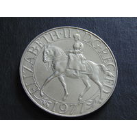 Великобритания 1 крона 25 пенсов 1977 г.