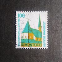 Марка Германия 1989 год Достопримечательности