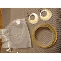 Браслет,серьги,комплект