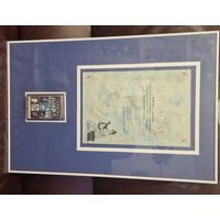 Первая белорусская аудиокассета "Золотая Лира" 1994 компании VIGMA с Дипломом и автографами.