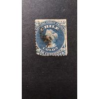 Чили\280с\ 1867 Колумб Стандарт.