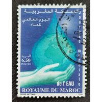 Марка Морокко 2001г. Вода.  4.4