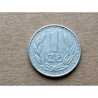 Польша 1 злотый, 1988г. (D-107)