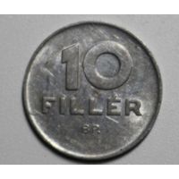 Венгрия, 10 филлеров, 1989 год
