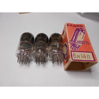 Радиолампы 6Н14П - 4 шт., одним лотом