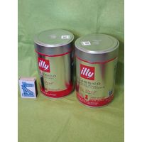 Банки из под кофе illy цена за 3 шт.