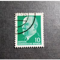 Марка ГДР 1961 год  Вальтер Ульбрихт