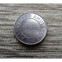 Werty71 Великобритания Жетон Токен Игральный Автомат 1 пункт Джек Пот 1 1