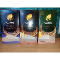 Упаковка коробка от чая Curtis (Tender Moments, Pleasure Time, Fantasy Peach)