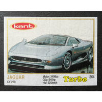 Вкладыш от жвачки TURBO 264 #0024-J01P13