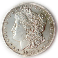 1 доллар 1882 UNC Супер! США. Доллар Моргана. Dollar Morgan