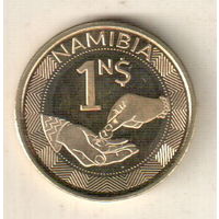 Намибия 1 доллар 2025