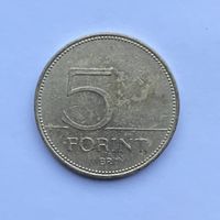 5 форинтов 2010 Венгрия
