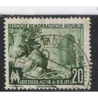 Германия ГДР 1955 Международная выставка Лейпциг Фарфоровая Посуда #480